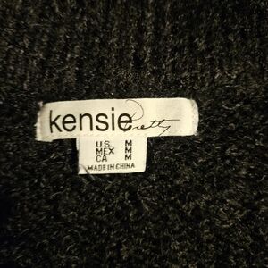 Kensie Short Sleeve Cozy Sweater